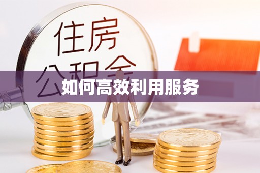 镶黄旗如何高效利用服务